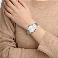 Armbanduhr Festina Dame Swiss Made Grace in Stahl F20076/1 - F20076/1